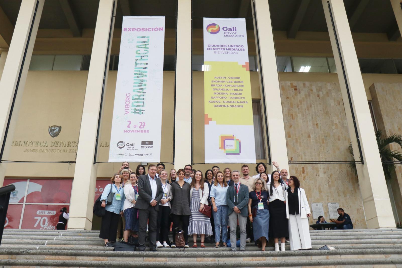 Reunião da SubRede de Artes Midiáticas da UNESCO em Cali